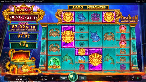 Casino Betsson Perú - Ancient Fortune Poseidon