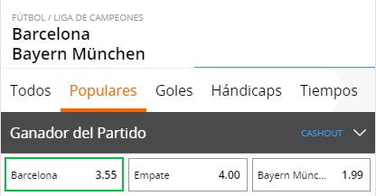 Que significa ganador sin empate