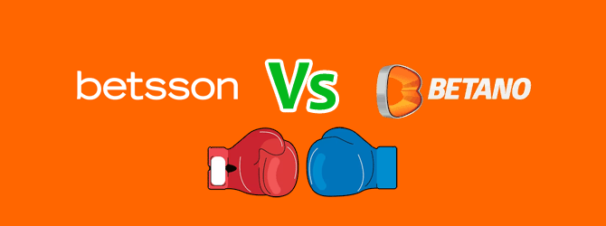 Betsson Vs Betano Betsson o Betano, cual es mejor