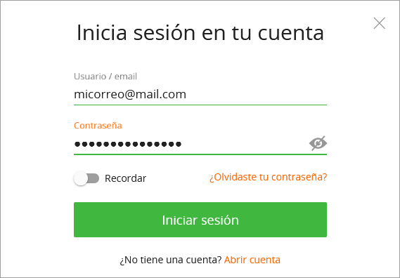 Entrar a cuenta en Betsson