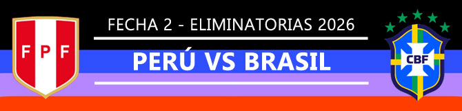 Perú Vs Brasil Apuestas en las Eliminatorias 2026