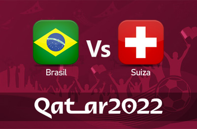 Brasil Vs Suiza pronóstico Mundial 2022