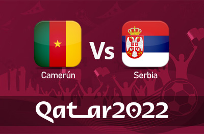 Camerún Vs Serbia pronóstico Mundial 2022