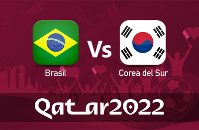 Brasil Vs Corea del Sur pronóstico Mundial 2022