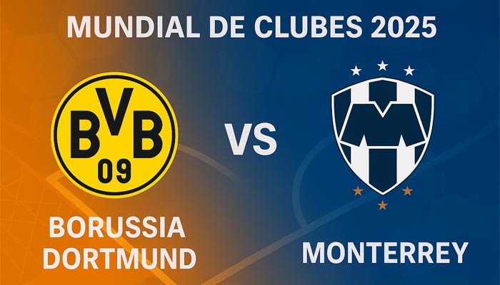 Borussia Dortmund vs Monterrey pronóstico para este 01 de julio por el Mundial de Clubes 2025