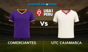 Comerciantes Unidos vs UTC Cajamarca pronóstico con análisis del partido y cuotas