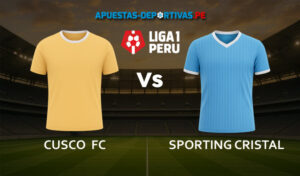 Cusco FC vs Sporting Cristal pronóstico con análisis del partido y cuotas