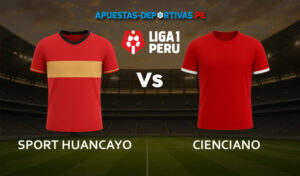Sport Huancayo vs Cienciano pronóstico con análisis del partido y cuotas
