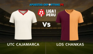 UTC Cajamarca vs Los Chankas pronóstico con análisis del partido y cuotas
