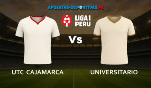 UTC Cajamarca vs Universitario pronóstico con análisis del partido y cuotas