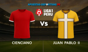 Cienciano vs Juan Pablo II College pronóstico con análisis del partido y cuotas
