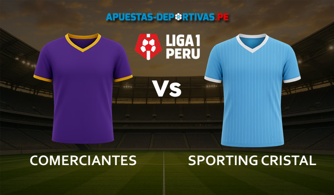 Comerciantes Unidos vs Sporting Cristal pronóstico con análisis del partido y cuotas