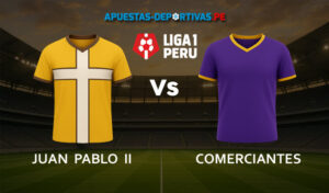 Juan Pablo II College vs Comerciantes Unidos pronóstico con análisis del partido y cuotas