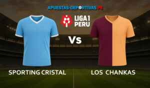 Sporting Cristal vs Los Chankas pronóstico con análisis del partido y cuotas