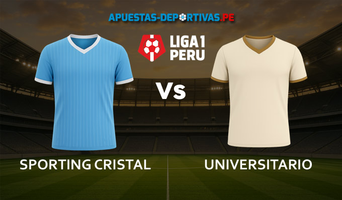 Sporting Cristal vs Universitario pronóstico con análisis del partido y cuotas