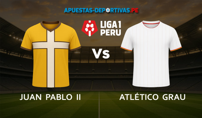 Juan Pablo II vs Atlético Grau pronóstico con análisis del partido y cuotas