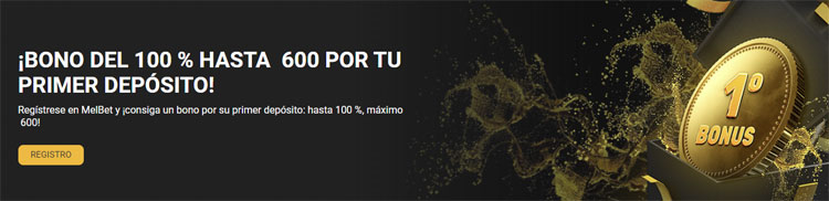 Melbet Perú bono de bienvenida