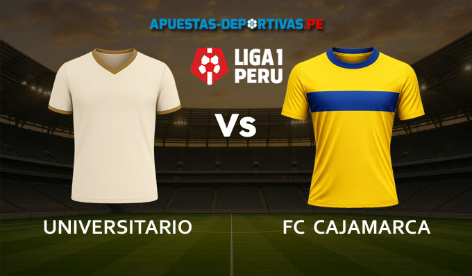 Universitario vs FC Cajamarca pronóstico con análisis del partido y cuotas