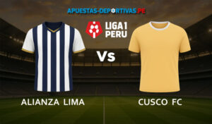 Alianza Lima Vs Cusco FC pronóstico con análisis del partido y cuotas
