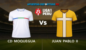 CD Moquegua vs Juan Pablo II pronóstico con análisis del partido y cuotas