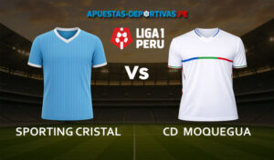 Sporting Cristal vs CD Moquegua pronóstico con análisis del partido y cuotas