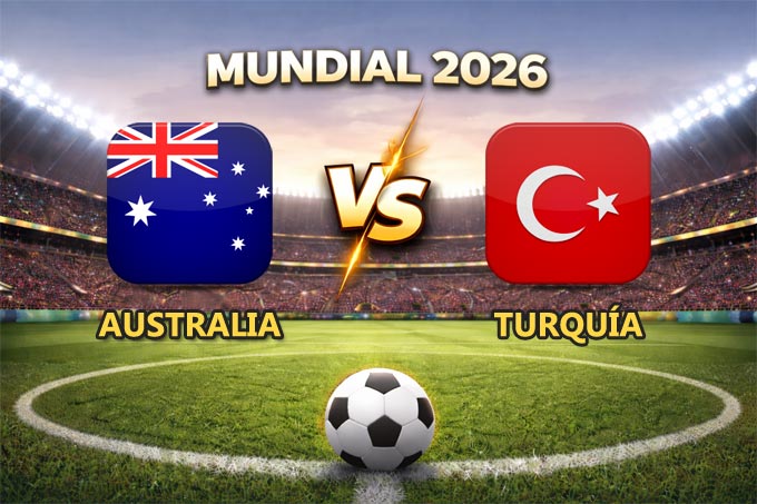 Australia vs Turquía pronóstico del partido Mundial 2026 este 13 de junio que se juega en el BC Place de Vancouver.