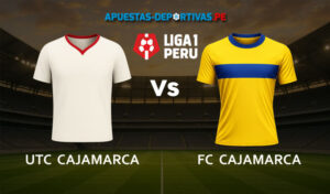 UTC Cajamarca vs FC Cajamarca pronóstico con análisis del partido y cuotas