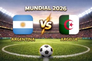 Argentina vs Argelia pronóstico del partido Mundial 2026 este 16 de junio que se juega en el Arrowhead Stadium de Kansas City