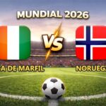 Costa de Marfil vs Noruega pronóstico y cuánto paga el partido Mundial 2026 este 30 de junio que se juega en el AT&T Stadium de Dallas.