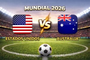 Estados Unidos vs Australia pronóstico y cuánto paga el partido Mundial 2026 este 19 de junio que se juega en el Lumen Field de Seattle.