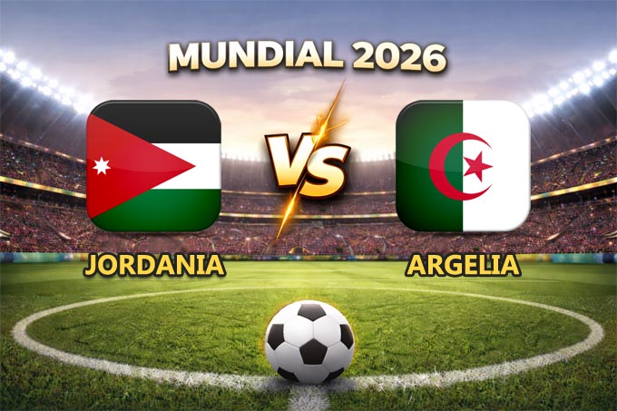 Jordania vs Algeria pronóstico y cuánto paga el partido Mundial 2026 este 22 de junio que se juega en el Levi's Stadium de Santa Clara.