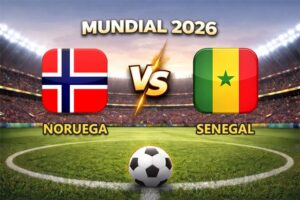 Noruega vs Senegal pronóstico y cuánto paga el partido Mundial 2026 este 22 de junio que se juega en el MetLife Stadium de Nueva Jersey.