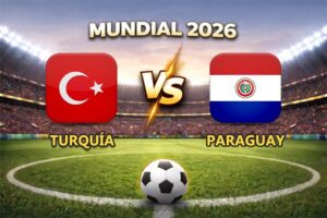 Turquía vs Paraguay pronóstico y cuánto paga el partido Mundial 2026 este 19 de junio que se juega en el Levi's Stadium de Santa Clara, California.