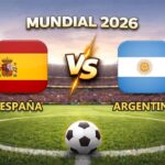España vs Argentina pronóstico y cuánto paga el partido Mundial 2026 este 18 de julio que se juega en el MetLife Stadium, de Nueva Jersey.