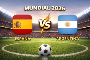 España vs Argentina pronóstico y cuánto paga el partido Mundial 2026 este 18 de julio que se juega en el MetLife Stadium, de Nueva Jersey.