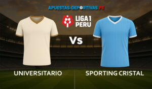 Universitario vs Sporting Cristal pronóstico con análisis del partido y cuotas