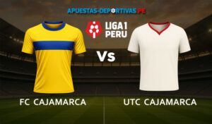 FC Cajamarca Vs UTC Cajamarca pronóstico con análisis del partido y cuotas
