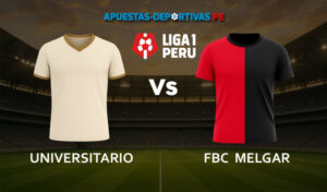 Universitario Vs FBC Melgar pronóstico con análisis del partido y cuotas